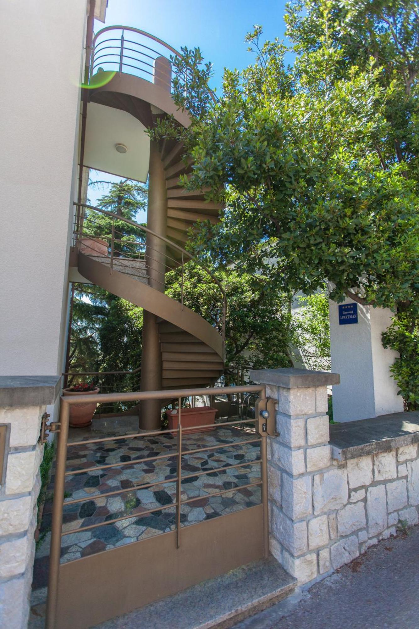 Villa Maslina Apartments Crikvenica Buitenkant foto